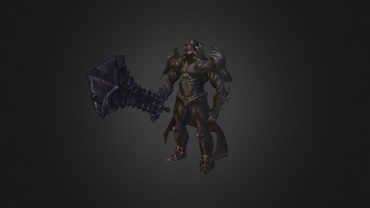 Undead Executioner 3D Model