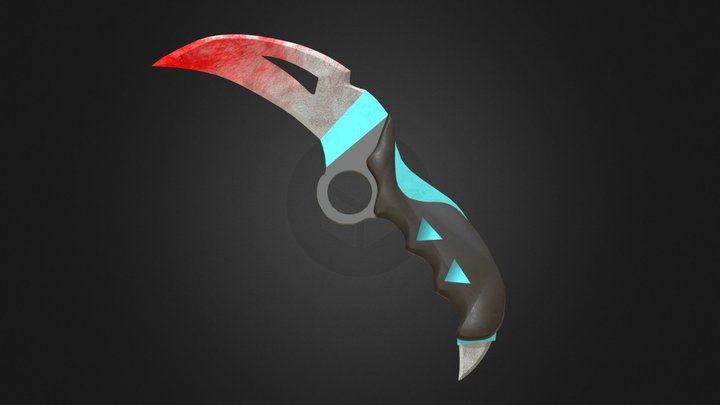Dual Bladed Karambit (Dead by Daylight) 3D Model