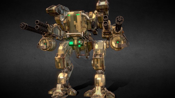 Tutorial model ОБЧР 3D Model