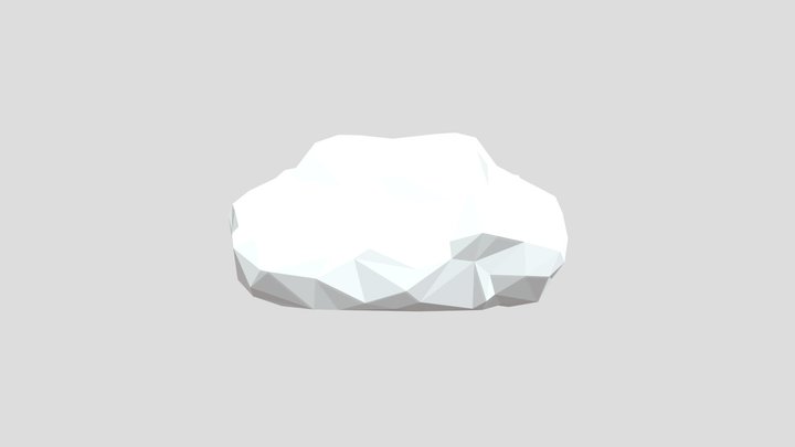 Cloud2 lowpoly 3D Model