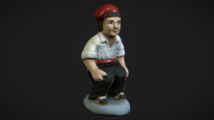 Caganer 3D Model
