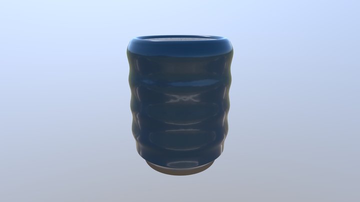 Japanese Tea Cup 3D Model