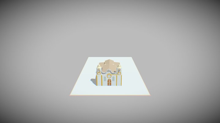 Igreja Matriz Santo Antonio Tiradentes 3D Model