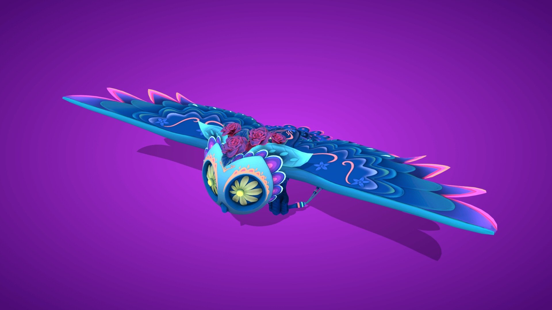 Spirit Glider Fortnite Spirit Glider Reactive On 3d Model By Fortnite Skins Fortniteskins 93dbca9