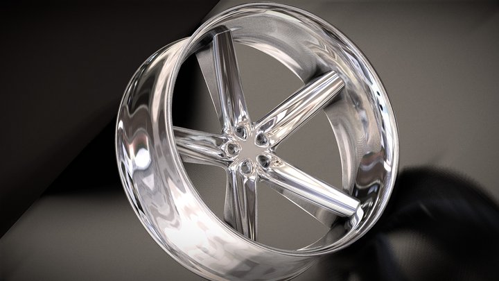 Shiny rim 3D Model