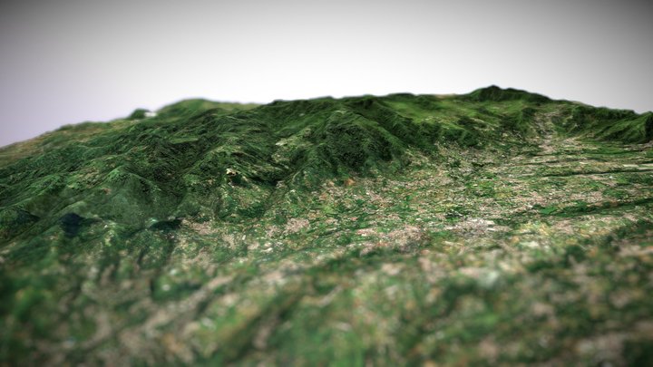 Kawasan Puncak 3D Model