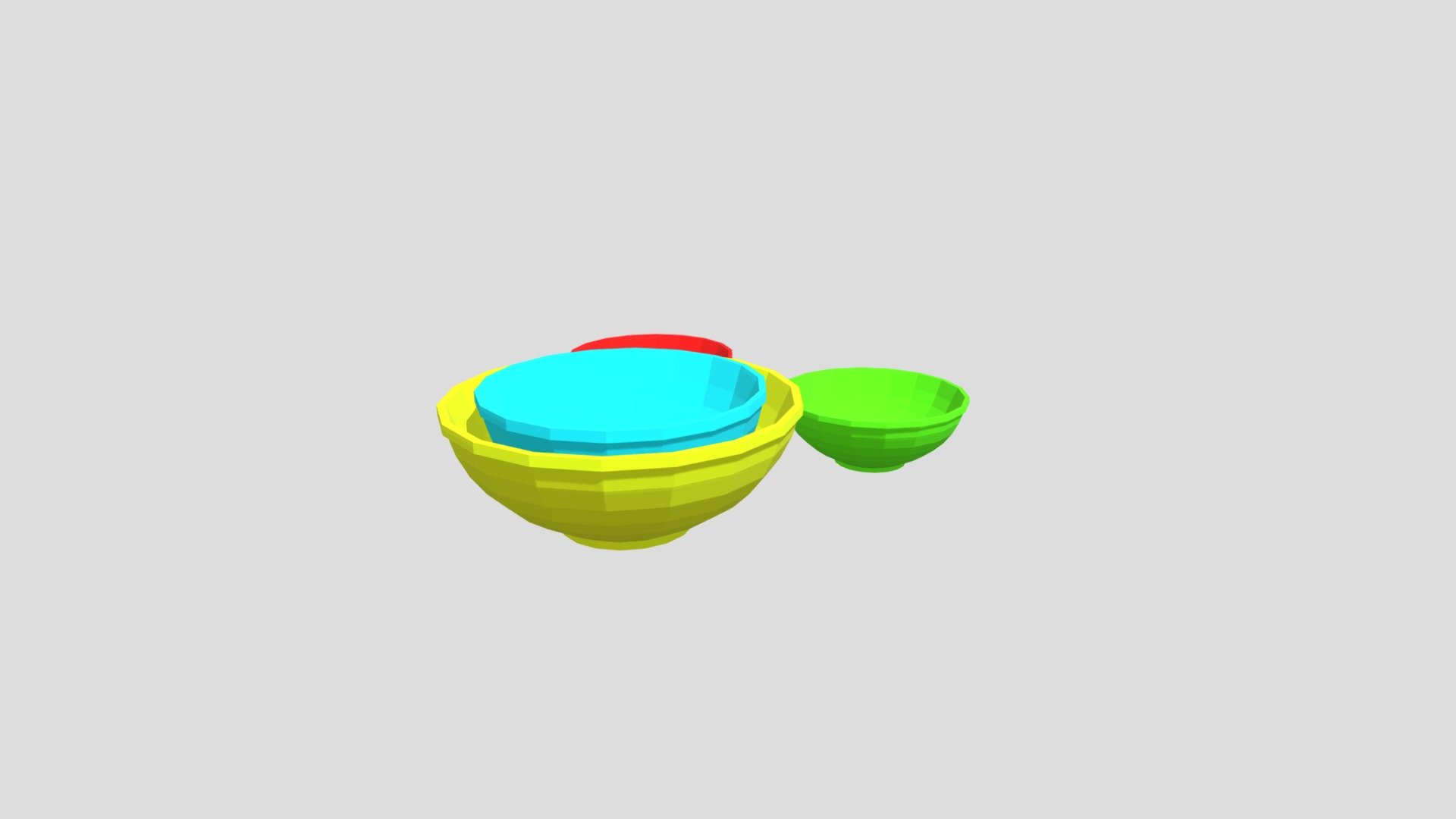Mixing Bowls from Poly by Google