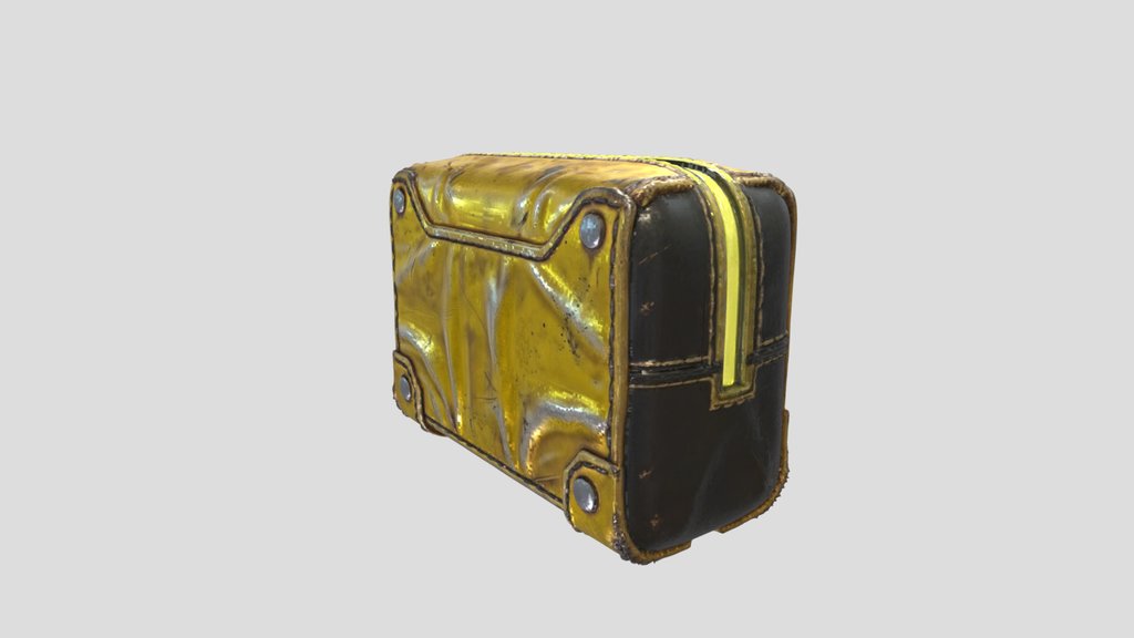 Futuristic Cyberpunk Ammo Pouch