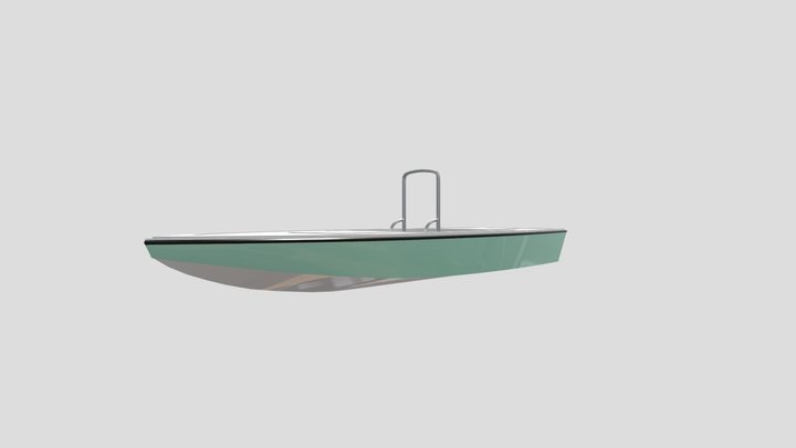 Solo Skiff 3D Model