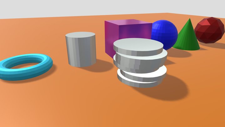 Shapes2 3D Model