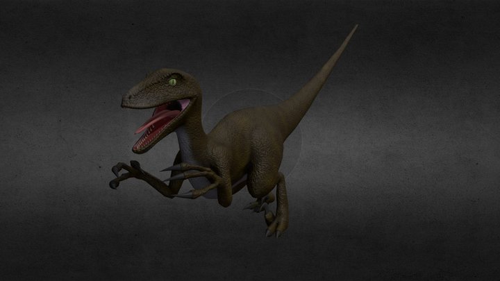 iNGen Velociraptor 3D Model
