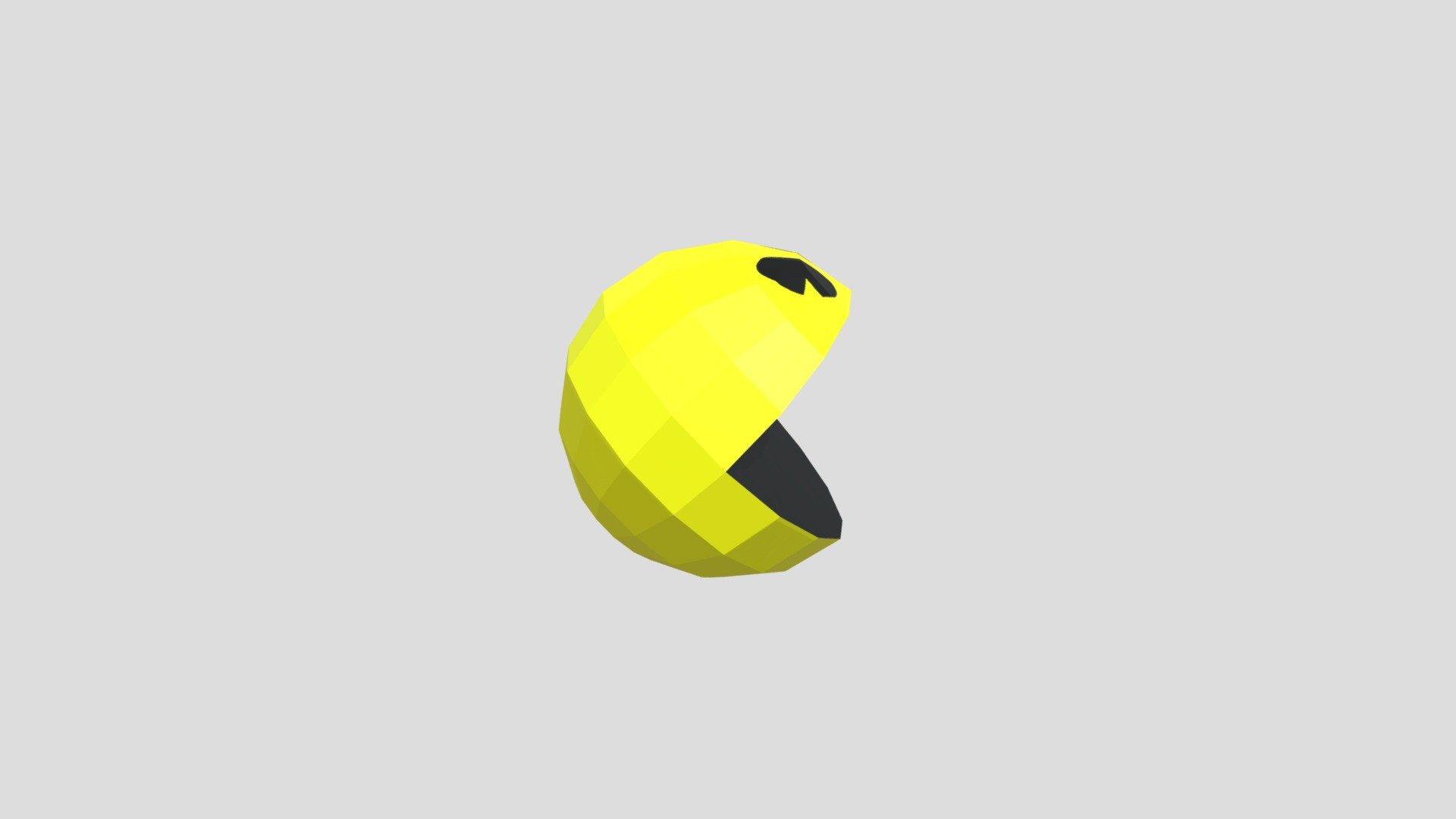 Pac Man Download Free 3d Model By Idonthaveausername Anonoymous 93e23bc Sketchfab 9284