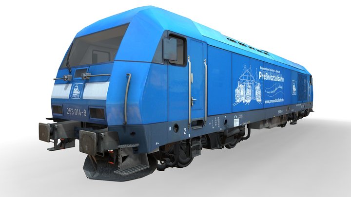 Locomotive Class 223 - ER20-014 - PRESS 3D Model