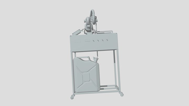JET ENGINE FINAL 3D Model