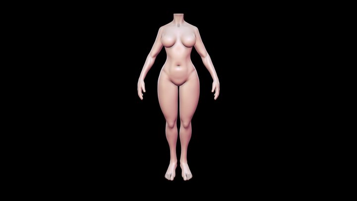 Female Body 03 3D Model