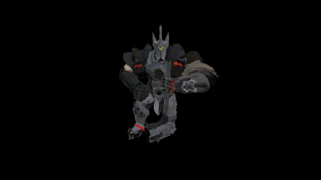 Reinhardt from Overwatch VR Drawing 3D Model