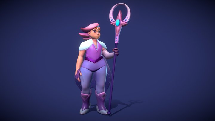 Stylized Creation Final – Glimmer 3D Model