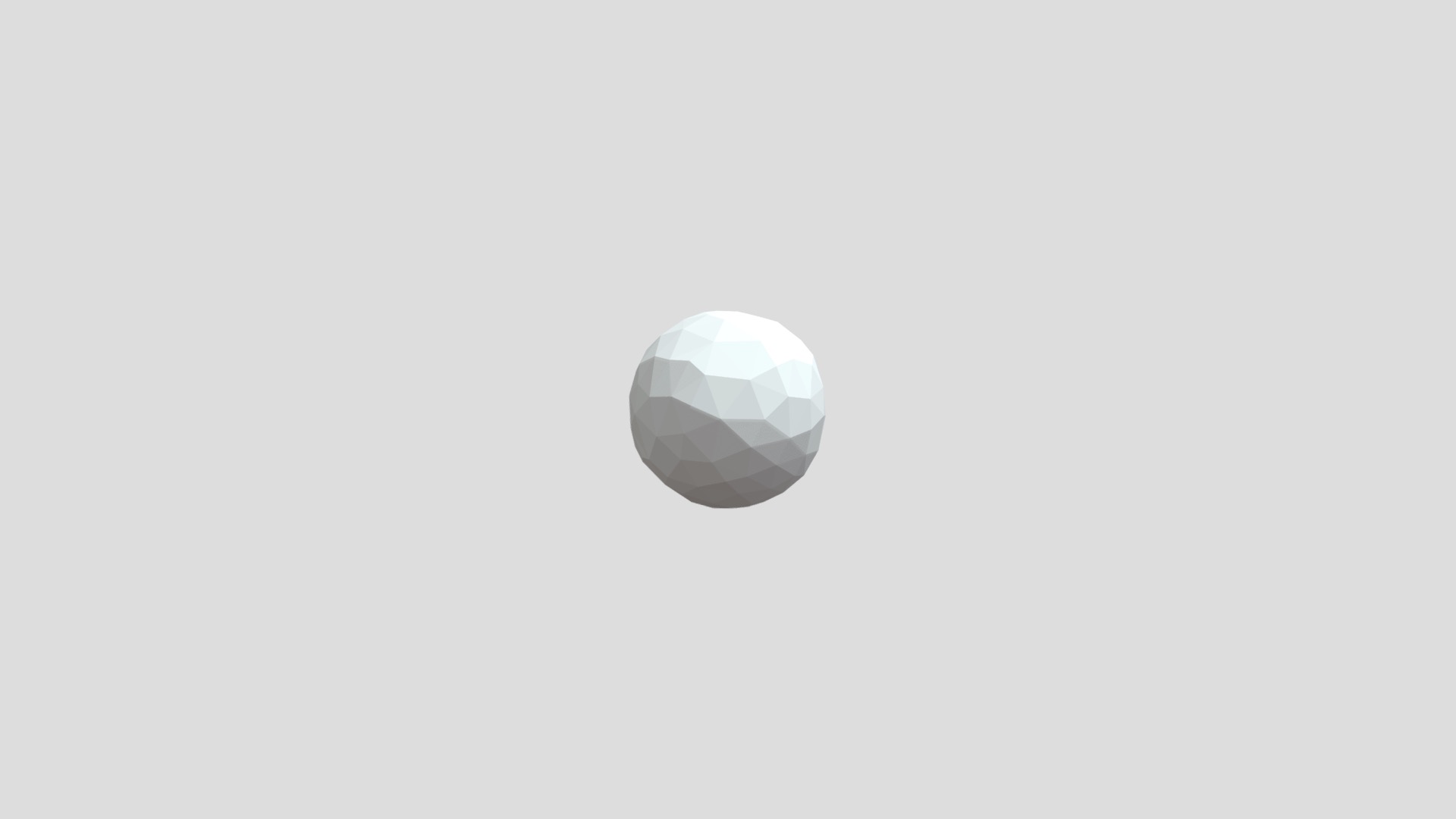 3D model Snowball - This is a 3D model of the Snowball. The 3D model is about bubble chart.