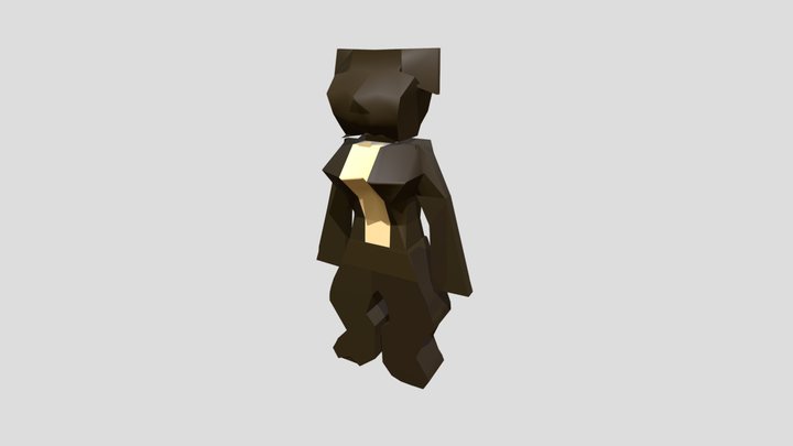 Character Block Out 3D Model