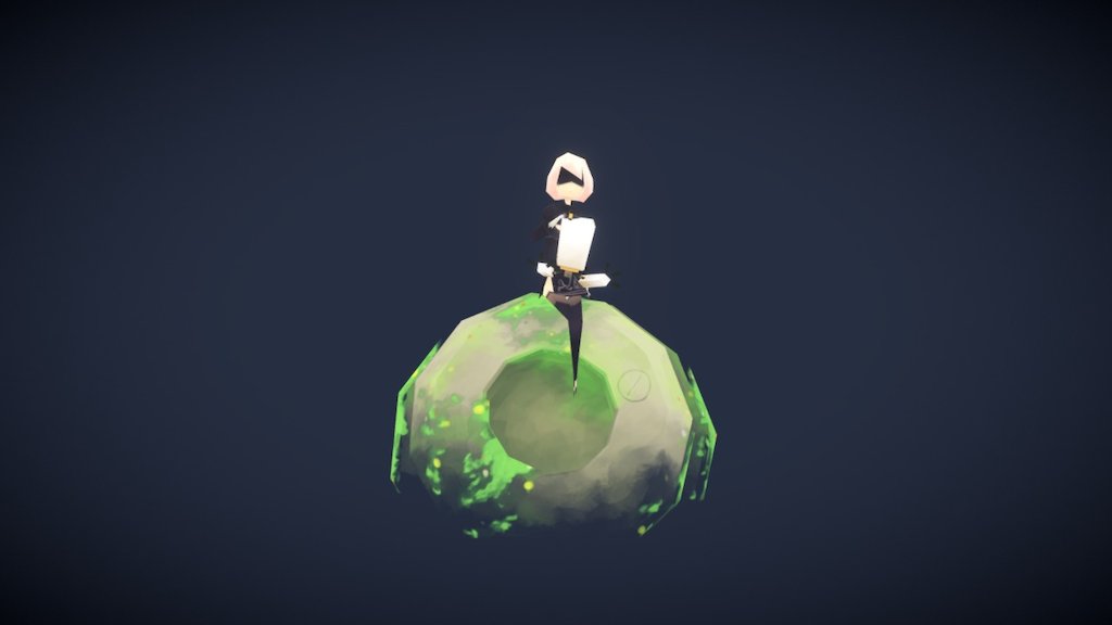 2B NierAutomata - Ending P: Love for [P]od