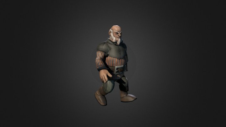 數媒遊戲105051075卓欣儀 3D Model