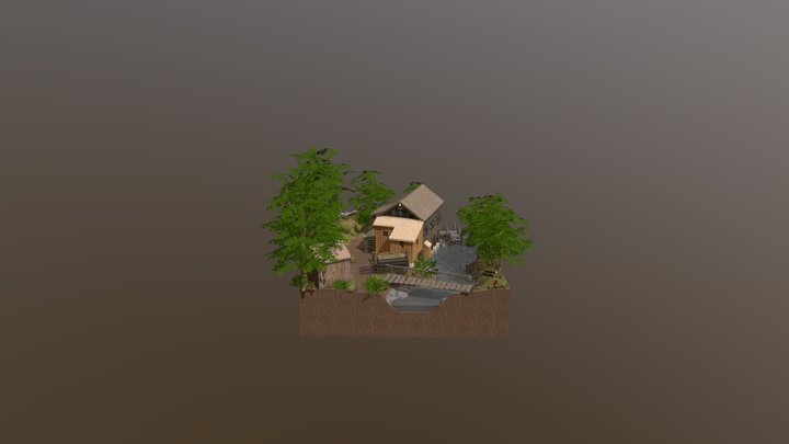 Woodcutter's Home 3D Model