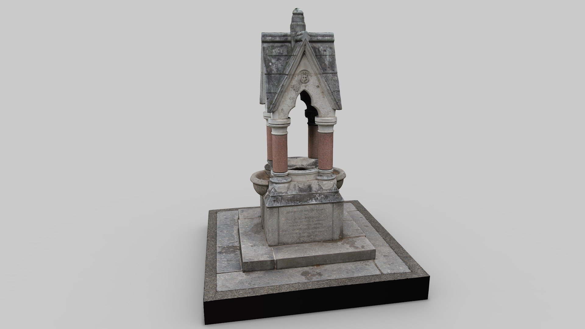 Drinking Fountain St Mary Magdalen Churchyard - Download Free 3D model ...
