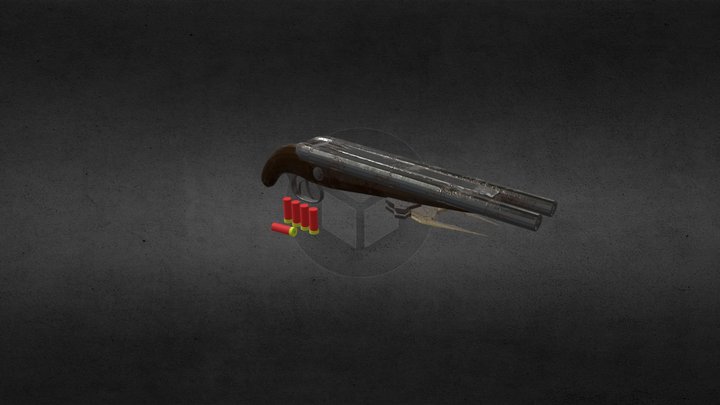Super Shotgun (DOOM) 3D Model