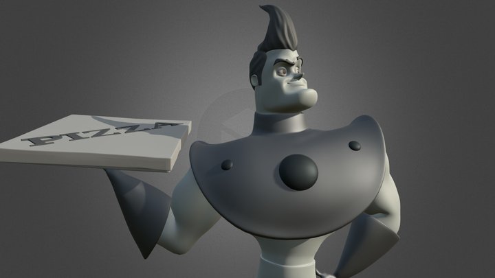 Uncle Art 3D Model