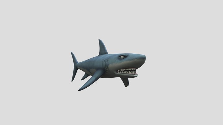 Minion Rush - Shark 3D Model