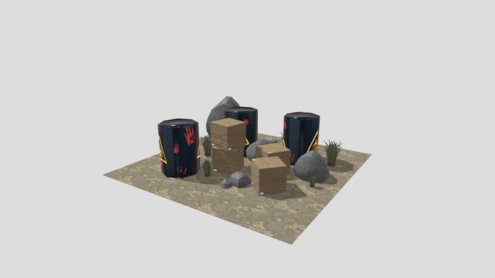 small diorama 3D Model