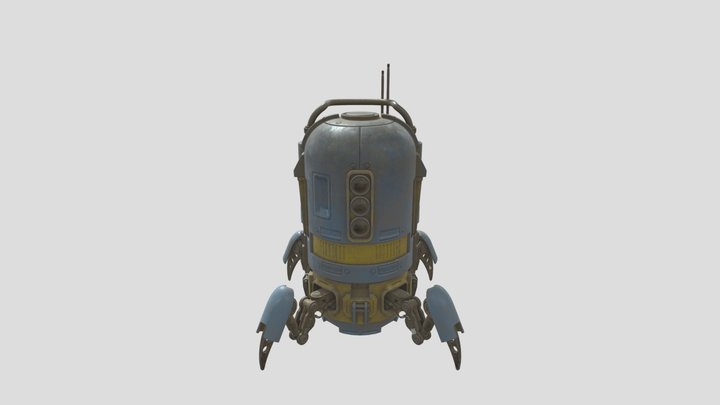Spider Robot 3D Model