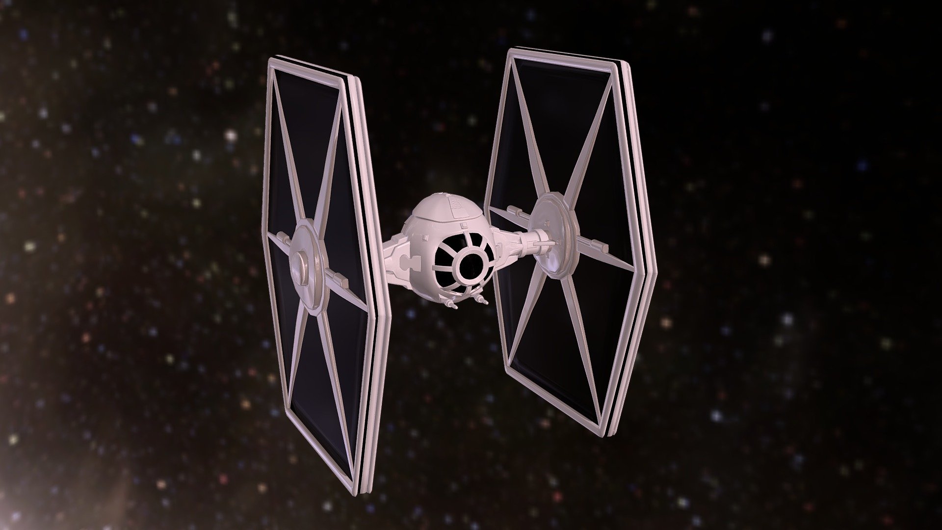 Star Wars: TIE Fighter - 3D model by Gabriel Silva (@Auronymous ...