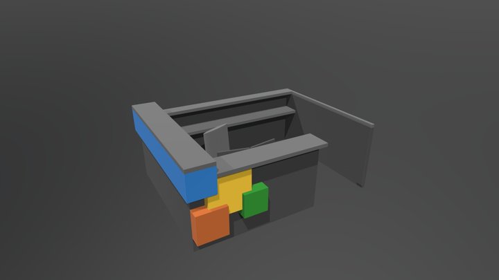 Purdue Conferences - Concept Desk Mk II - Merged 3D Model