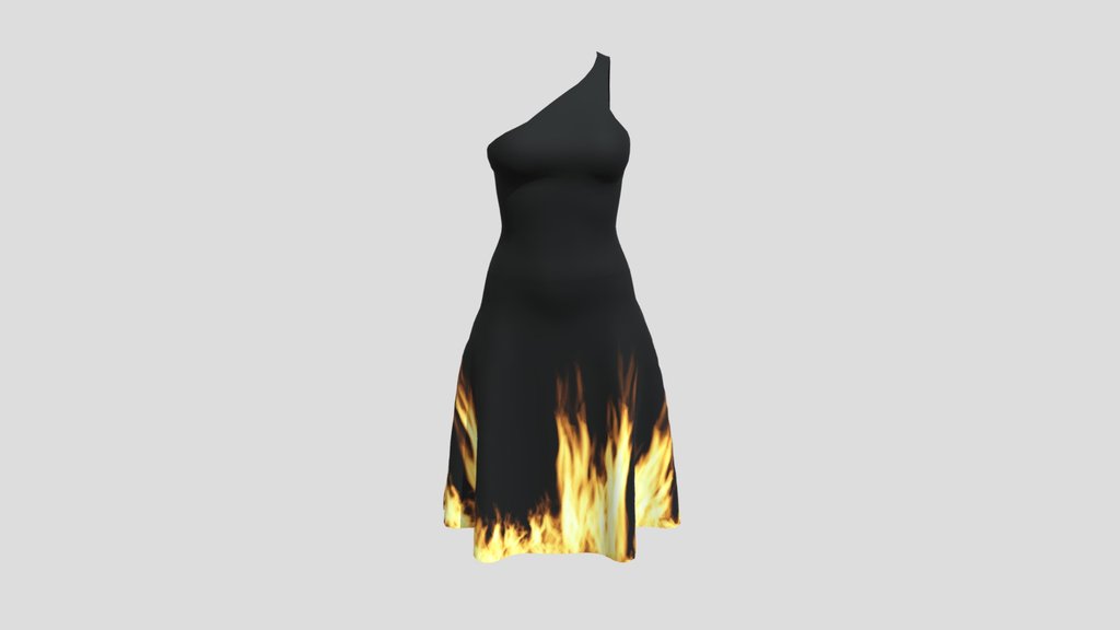 Flaming Dress