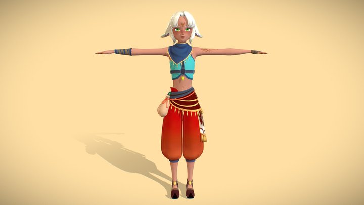 Melliana 3D Model