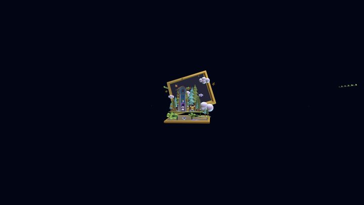房子 3D Model
