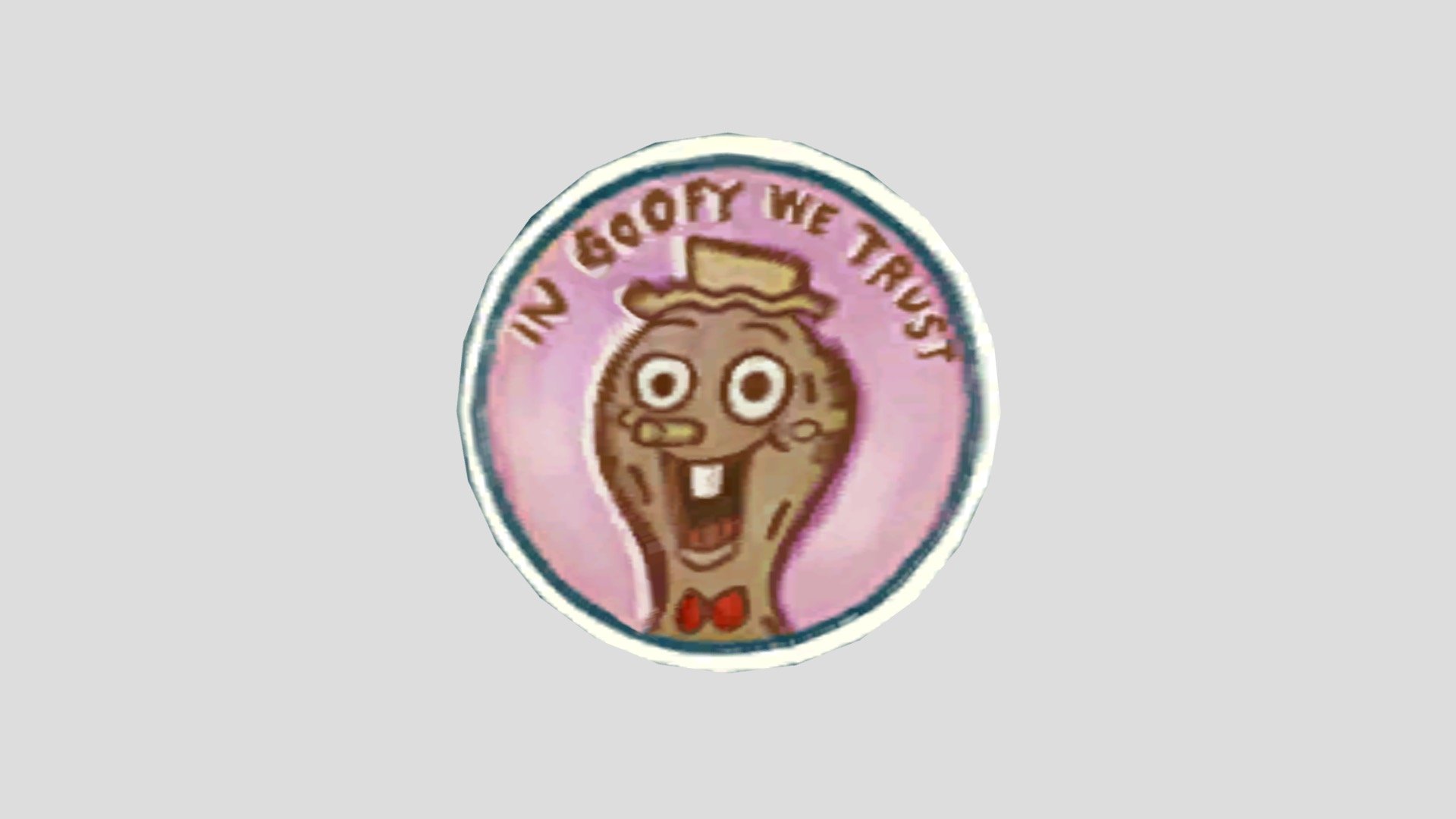 The SpongeBob Movie - Goofy Goober Token - Download Free 3D model by ...
