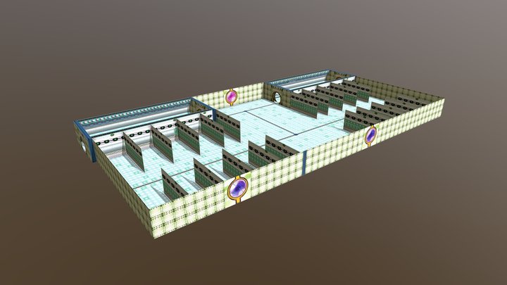 Archangel Citadel Medical Ward 3D Model