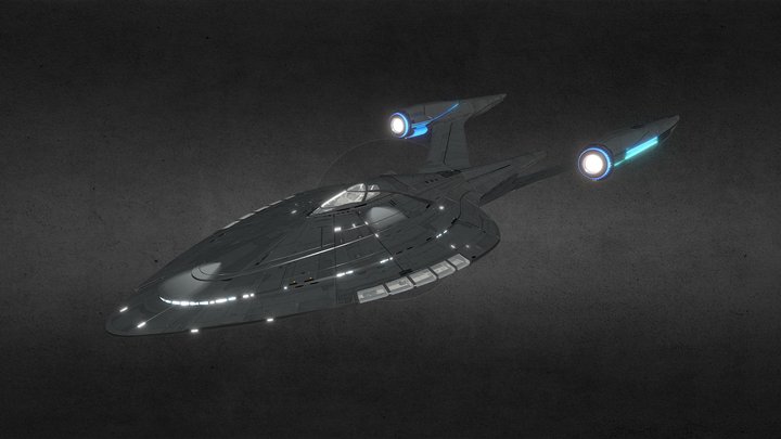 Star Trek Online | Prodigy Protostar Class 3D Model