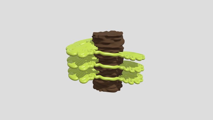Tree Growth 01 3D Model