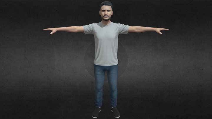 Kaka (The Punjabi Singer) Avatar 3D Model