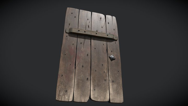 Door_low-poly – Modèle 3D gratuit STL