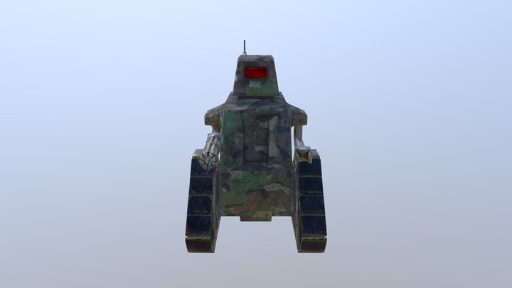 Robot Character 3D Model