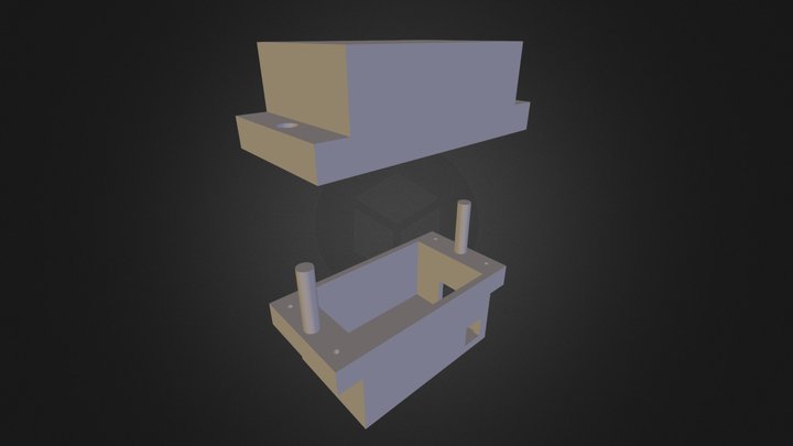 Empfängerbox 3D Model