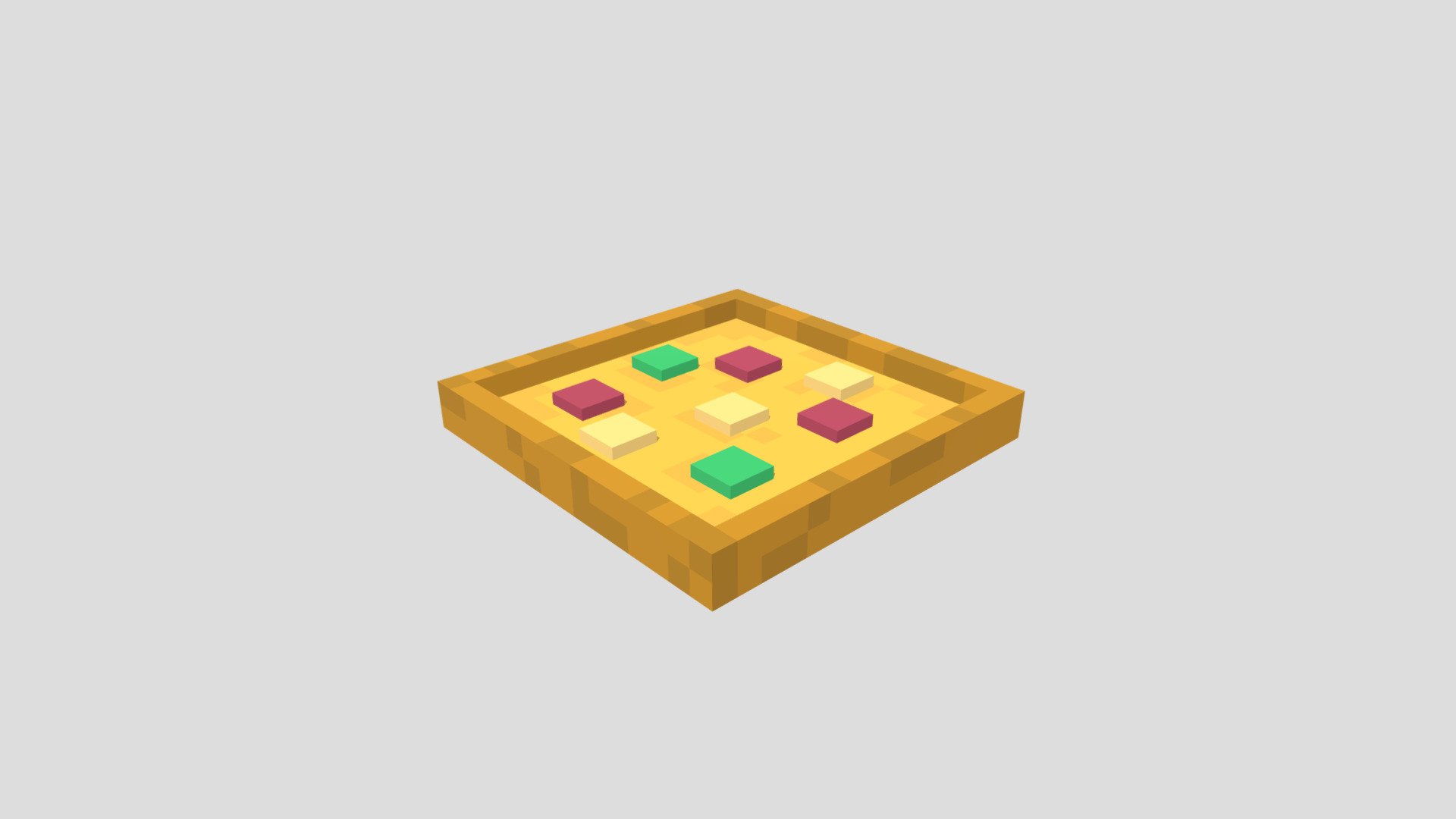 Pizza - 3D model by IniRiza [93f3d1d] - Sketchfab