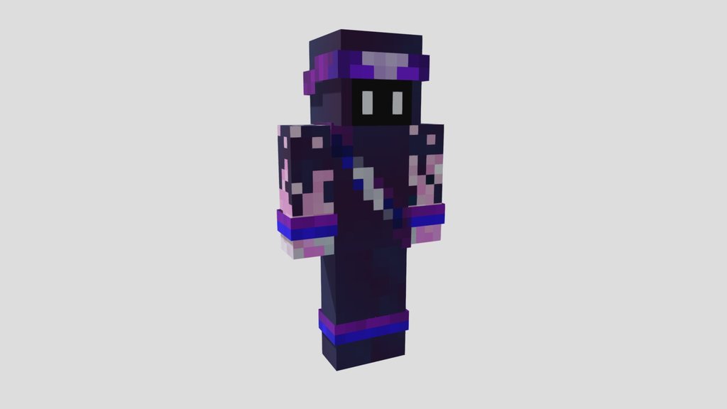 Novagriddy 3D Model – Minecraft Style Character