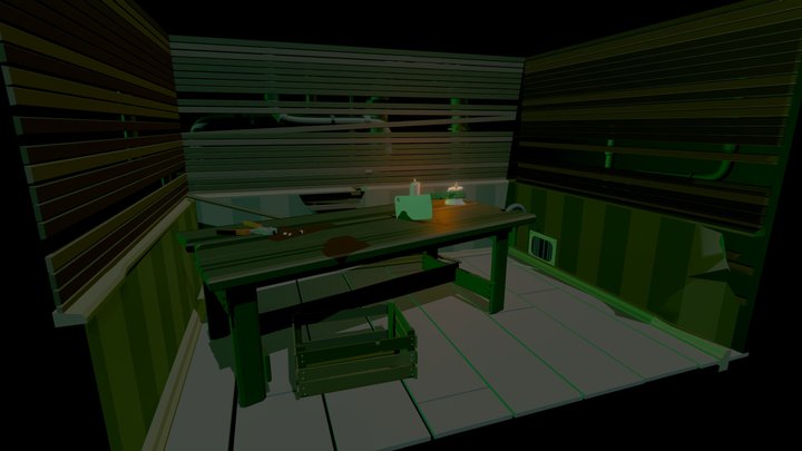 maniac room 3D Model