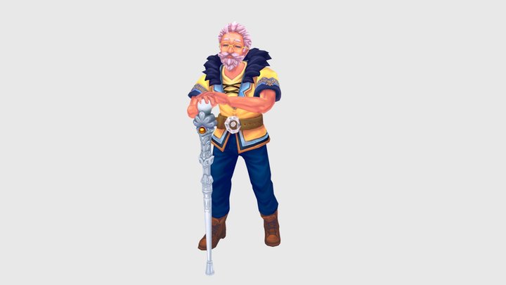 村長動作截圖 3D Model