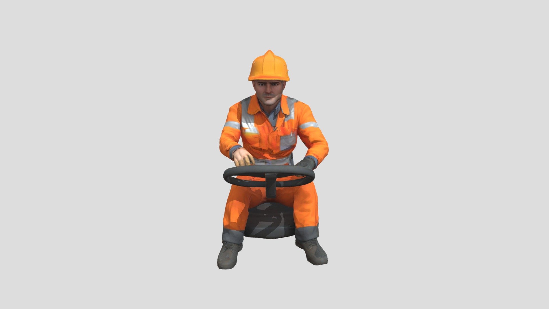 model sitting in the car - 3D model by hamza4950 [93f84a4] - Sketchfab